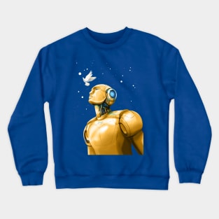 Asimov Robot Visions Crewneck Sweatshirt